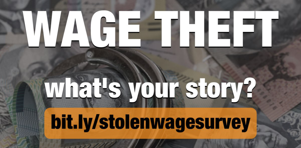 Wage theft survey